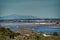 Views of the Salinas of Santa Pola from the mountains