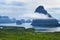 Views from Samet Nangshe viewpoint in the morning in Phang-nga province, Thailand