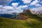 Views from Seceda over the Odle mountains.