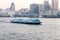 Views of single boat at sumida river viewpoint