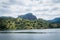 Views of Siurana Lake with a very high flow