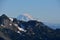 Views From Sunrise: Mount Adams, Mount Rainier National Park, Cascade Mountains, Pacific Northwest, Washington State