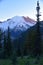 Views From Sunrise: Tahoma; Mount Rainier National Park, Cascade Mountains, Pacific Northwest, Washington State