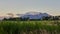 Views at Sunset on the road approaching the Tongariro National P