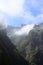 Views to the Mountains from Levada Calheido Verde Levada, Madeira, Portugal