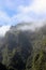 Views to the Mountains from Levada Calheido Verde Levada, Madeira, Portugal