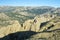 Views from the top of a mountain in the national park of the summits of the Sierra de Guadarrama, La Pedriza