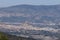 Views of the town of Castalla from the Balcon of Alicante in Maigmo muntain range. Castalla, Alicante, Spain