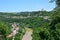 Views of Tsarevets fortress and the valley of the river Jantar