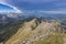 Views of Udalaitz mountain and surrounding area in the Basque Country Spain