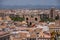 Views of Valencia from the tower of Valencia\\\'s main Cathedral