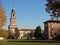 Vigevano castle and tower