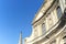 Vigevano Cathedral facade. Color image