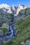 Vignemale mountain highest of the French Pyrenean summit in the Pyrenees National Park, Hautes-Pyrenees, France, Europe