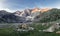 Vignemale mountain highest of the French Pyrenean summit in the Pyrenees National Park, Hautes-Pyrenees, France, Europe