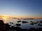Vigo sunset cies island