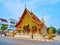 The Viharn Hall of Wat Si Bunruang Temple, Lamphun, Thailand