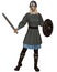 Viking or Anglo-Saxon Shield Maiden