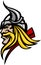 Viking / Barbarian Mascot Logo