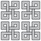 Viking Decorative Knot - Basic Unweaved Squares