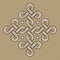 Viking Decorative Knot - Engraved - Ring Cross