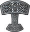 The viking god,  thors hammer