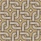 Viking Seamless Pattern - Engraved - Chained Squares Rounded Corners