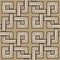 Viking Seamless Pattern - Engraved - Interweaved Squares