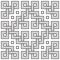 Viking Seamless Pattern Tile - Chained Squares