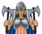 Viking Trojan Spartan Celtic Warrior Knight Woman