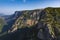 Vikos Canyon cliffs.
