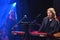 Viktor Drobysh performs on piano on stage during the Viktor Drobysh 50th year birthday concert at Barclay Center