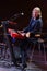 Viktor Drobysh performs on piano on stage during the Viktor Drobysh 50th year birthday concert at Barclay Center