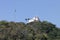 Vila Velha ,Penha Convent on the top of a high mountain