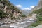 Vilcanota river in Piskakucho Inca Trail