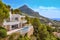 Villa in Altea Hills, Spain, Costa Blanca. Luxyry villa with swimming pool in mountains.