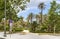 Villa Bonanno, public garden in Palermo, Sicily, Italy