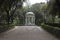 Villa Borghese gardens little temple of Diana, Rome, Italy