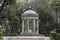 Villa Borghese gardens little temple of Diana, Rome, Italy