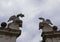 Villa Borghese\'s winged dragons