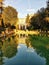 Villa d este, famous italian traditional garden, Tivoli, Italian