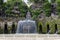 Villa d`Este16th-century fountain and garden , Tivoli, Italy. UNESCO world heritage site