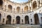 The Villa Farnese in italian Palazzo Farnese, a mansion in the town of Caprarola near Viterbo, Northern Lazio, Italy