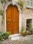 Villa Italy Tuscany arched door