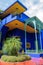 Villa Majorelle in Marrakech, Morocco. garden patio