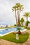 Villa outdoor swimming pool with a sea view - a perfectly equipped place for relaxation