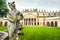 Villa Pisani national museum statue and palladio palace facade -