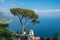 Villa Rufolo in Ravello town, Amalfi coast, Italy