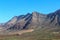 Villa Winter and mountains of Jandia, Fuerteventura, Spain