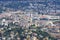 Villach seen from the Dobrac mountain, Austria